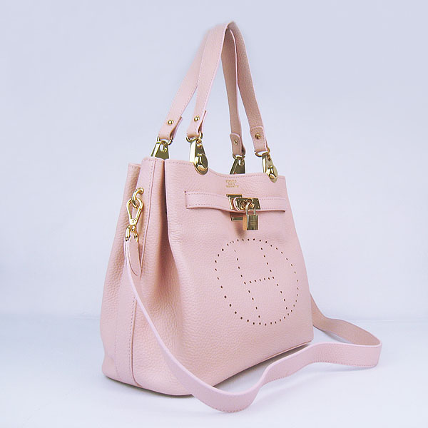 Fake Hermes New Arrival Double-duty handbag Pink 60668